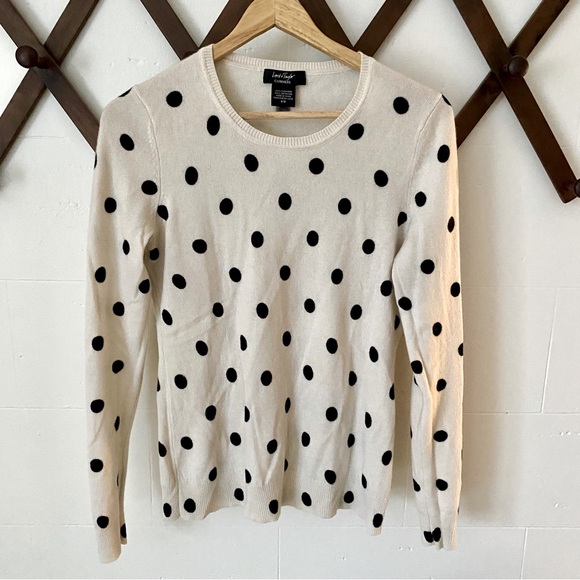 Lord & Taylor Sweaters - Cashmere Polka Dot Sweater
